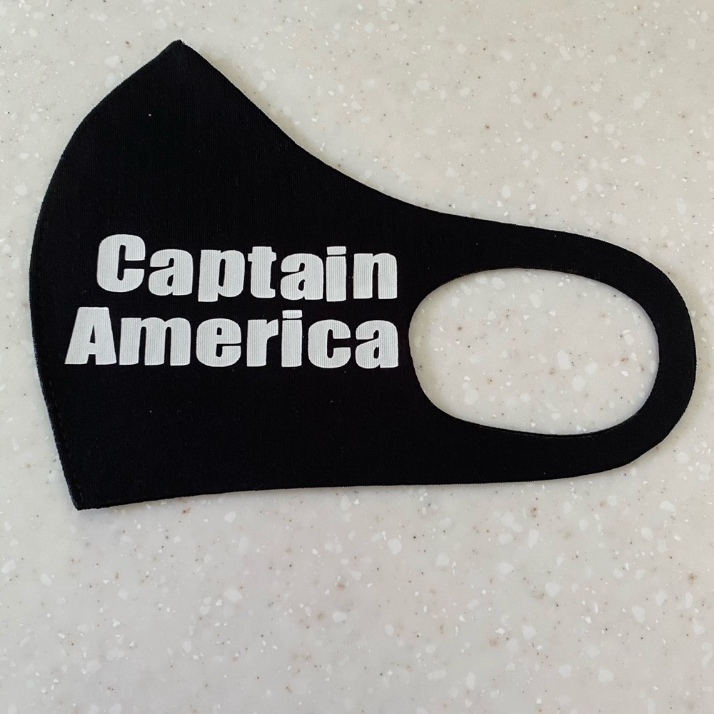 FACE MASK “ CAPTAIN AMERICA “ - Picture 2 of 6